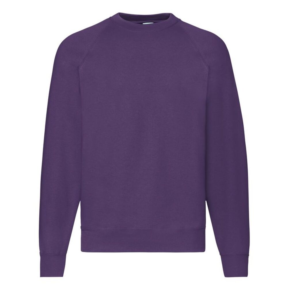 Fruit of the Loom Mens Classic  Sweatshirt / Purple